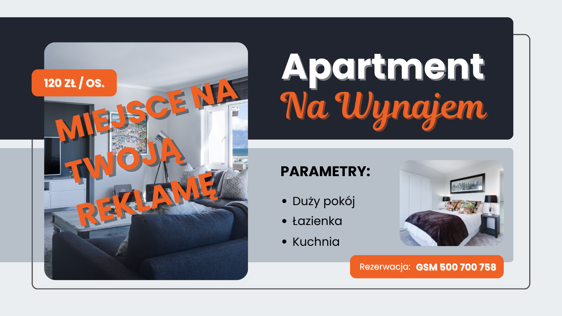 Baner reklamowy w serwisie UGOŚCIMY